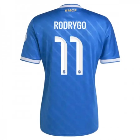 Fotbalové dresy Real Madrid Rodrygo 11 Alternativní Dres 2025-26 Krátký Rukáv